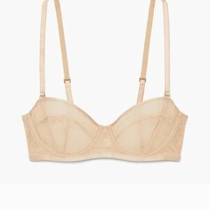 NWT SAVAGE X FENTY 38B MESH UNLINED REMOVABLE STRAPS BRA